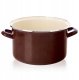 Garnek emaliowany BROWN 22 cm, 4 l 2