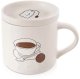 Kubek do Parzenia Herbaty Ziół Naparów z Pokrywką Porcelanowy ORION 420 ml 1