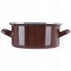Garnek emaliowany BROWN 18,5 cm, 1,6 l 3