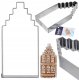Brikmann Wykrawacz do ciastek stalowy domek 12 cm 1