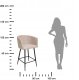 Kekk MARLO HIGH CHAIR BEIGE 3