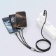 Kabel USB Tech-Protect USB-A - USB-C + microUSB + Lightning 1.2 m Szary (5906302330294) 5