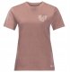 Jack Wolfskin Jack Nature* Tee W 1808741-3068 Różowe M 1