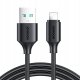 Kabel USB Joyroom USB-A - Lightning 1 m Czarny (6956116735043) 1