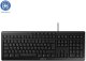 CHERRY STREAM klawiatura Dom/Biuro USB QWERTY Portugalski Czarny, Szary 1