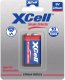 XCell Batterie X9V-B 9V Block 1200mAh 1St. 1