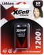 XCell Batterie X9V-B 9V Block 1200mAh 1St. 2