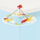 Impulse Sky flyer gul/rød 18 cm, batteridrevet, flyver under loftet 4