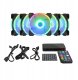 Wentylator Gelid 120mm Amber5 ARGB Combo Bundle (RF-RGB-MP-01) 5