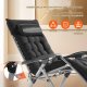 Leżak Wypoczynkowy Czarny 11