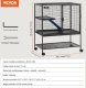 Vevor Metalowa Klatka dla Małych Zwierząt 92 cm 2