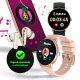 SMARTWATCH DAMSKI ZŁOTY ZEGAREK PL MENU ROZMOWY DYKATFON ZDJĘCIA TŁUMACZ AI 8