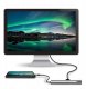 HUB ADAPTER 8W1 USB-C 3.0 SD FT HDMI 4K PD LAN RJ45 USB-C MHL Thunderbolt 3 1