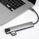 HUB ADAPTER 8W1 USB-C 3.0 SD FT HDMI 4K PD LAN RJ45 USB-C MHL Thunderbolt 3 2