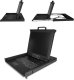 Konsola KVM StarTech StarTech.com Rack KVM Konsole - US Tastatur(QWERTY), Ein Port VGA KVM mit 17" LCD Monitor - 1HE LCD KVM Konsolenschublade mit Kabeln - USB Unterstutzung - 50.000 MTBF (RKCONS1701) - KVM-Konsole mit KVM-Switch - 1 Anschlusse - USB - 43 2