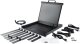Konsola KVM StarTech StarTech.com Rack KVM Konsole - US Tastatur(QWERTY), Ein Port VGA KVM mit 17" LCD Monitor - 1HE LCD KVM Konsolenschublade mit Kabeln - USB Unterstutzung - 50.000 MTBF (RKCONS1701) - KVM-Konsole mit KVM-Switch - 1 Anschlusse - USB - 43 6