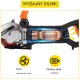 Bruzdownica do betonu dedra frezarka rowków elektryczna 4800 W 133 mm 5