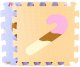 LeanToys Miękkie Puzzle Mata Edukacyjna Pianka EVA Zwierzęta Pastelowe 16 el. 3