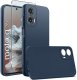 krainaGSM Etui do Motorola Moto G35 5G silikonowe MATOWE + Szkło ochronne 9H 1