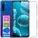 Etui Czarne Matowe Silikon Slim do Xiaomi Redmi Note 8T + SZKŁO 9H 9