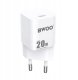 BWOO CDA155 PD wall charger 1x USB-C port 1A 20W white 4
