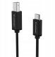 Kabel USB Wozinsky USB-B - USB-C 1 m Czarny (5907769376658) 7