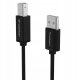 Kabel USB Wozinsky USB-B - USB-A 2 m Czarny (5907769376634) 6