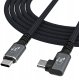Kabel USB Wozinsky USB-C - USB-C 1 m Czarny (5907769376696) 1