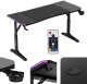 Biurko Huzaro Hero 3.6 RGB Black Czarne 140 cmx60 cm 13