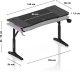 Biurko Huzaro Hero 3.6 RGB Black Czarne 140 cmx60 cm 15