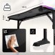 Biurko Huzaro Hero 3.6 RGB Black Czarne 140 cmx60 cm 16