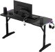Biurko Huzaro Hero 3.6 RGB Black Czarne 140 cmx60 cm 8