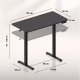 Biurko Huzaro Hero 8.1 Black Czarne 120 cm x 60 cm 10