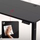 Biurko Huzaro Hero 8.1 Black Czarne 120 cm x 60 cm 11