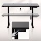 Biurko Huzaro Hero 8.1 Black Czarne 120 cm x 60 cm 14