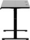 Biurko Huzaro Hero 8.1 Black Czarne 120 cm x 60 cm 20