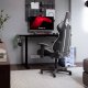 Biurko Huzaro Hero 8.1 Black Czarne 120 cm x 60 cm 3