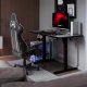 Biurko Huzaro Hero 8.1 Black Czarne 120 cm x 60 cm 4