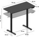 Biurko Huzaro Hero 8.1 Black Czarne 120 cm x 60 cm 9