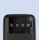 Dudao pojemny powerbank z 3 wbudowanymi kablami 20000mAh USB Typ C + micro USB + Lightning czarny (Dudao K6Pro+) 7