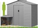 Domek Ogrodowy 213 x 131 x 192 cm Szary 2,43 m PAKO 84H-352V00SR 4