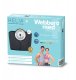 Klasyczna Waga Łazienkowa MECHANICZNA Analogowa do 180 KG CZARNA WEBBER BMI 4