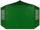 Namiot pawilon ogrodowy handlowy 2x2x2 m z oknami zielony MultiGarden 3