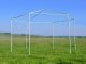 Namiot pawilon ogrodowy handlowy 2x2x2 m z oknami zielony MultiGarden 6