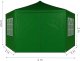 Namiot pawilon ogrodowy handlowy 2x2x2 m z oknami zielony MultiGarden 8