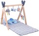 Stojak Drewniany Mata Edukacyjna Gimnastyczna Baby Gym dla Niemowląt ZA5882 2