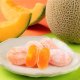 Mochi Melon, oryginalne ryżowe ciasteczka japońskie o smaku melona z Hokkaido 130g - Seiki 2