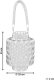Beliani Lampion MMOJSTIR Metal 35 cm Czarny 3