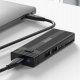 Obudowa na dysk HUB USB-C 7w1 SSD M.2 NVME PCIE SATA SD Adapter Kieszeń M2 Zenwire HUB63 2