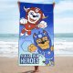 Ręcznik plażowy kąpielowy dla dzieci 120 x 60 cm PSI PATROL AQUA PATROL 2